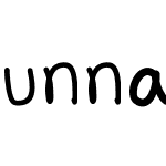 unnamedfont