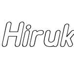 Hiruko Pro Outline