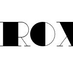 Roxi Bold Alternates