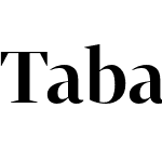 Tabac G1 Semibold