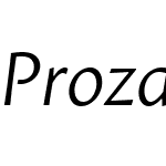 ProzaW04-LightItalic