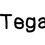 Tegakifont