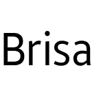 Brisa Sans Condensed