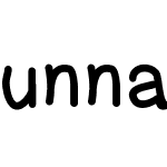 unnamedfont