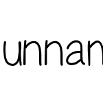 unnamedfont