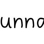 unnamedfont