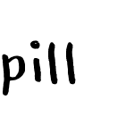 pill