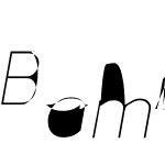 BambinoNewW00-ThinItalic