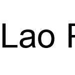 Lao Pali Regular