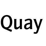 QuaySansITCW04-Medium