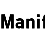 Manifold CF Extra Bold