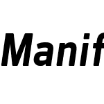 Manifold CF Extra Bold