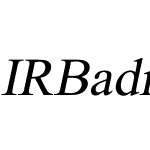 IRBadr