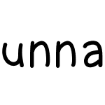 unnamedfont