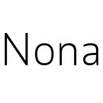 Noname Sans