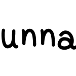 unnamedfont