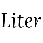 Literata 60pt