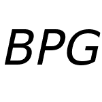 BPG Phone Sans