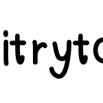 itrytowrite