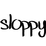 sloppywriting