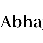 Abhaya Libre SemiBold