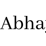 Abhaya Libre Latin