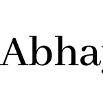 Abhaya Libre Latin Medium