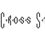 Cross Stitch Diamond Monogram