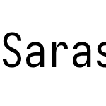 Sarasa Mono K