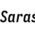 Sarasa Fixed SC