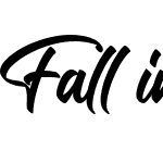 Fall in love