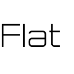FlatSansLightExtendedW00-Rg