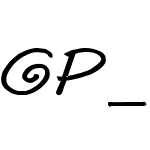 GP_CasualScriptBoldW00-Rg