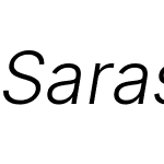 Sarasa UI K