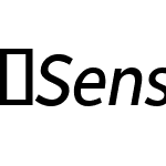 Sense-Italic