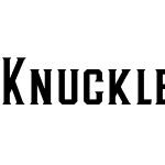 Knucklehead Serif