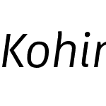 Kohinoor Latin