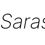 Sarasa UI K