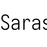 Sarasa Fixed J