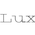 Luxus Not