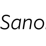 Sanomat Sans Text Web Light