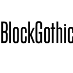 Block Gothic RR Light ExtraCond