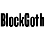 Block Gothic RR Bold ExtraCond