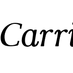 CarrigW00-TextItalic