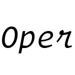 OperatorMono Nerd Font