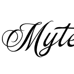 Myteri Script PERSONAL USE ONLY