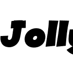 JollyGood Proper Black Italic