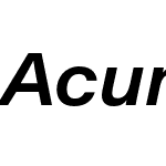 Acumin Pro Wide Semibold