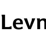 LevnamW10-Bold