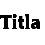 TitlaCondW10-Black